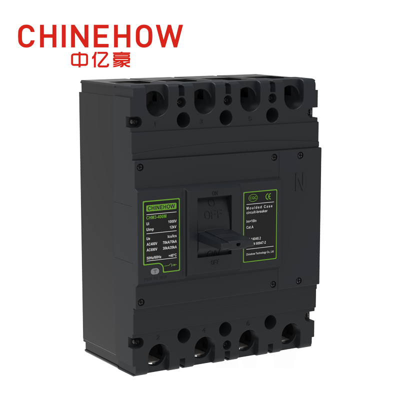 Автоматический выключатель в литом корпусе CHM3-400M/4