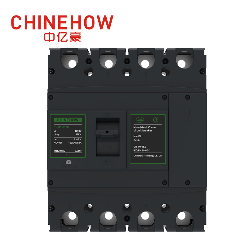 Автоматический выключатель в литом корпусе CHM3-630H/4