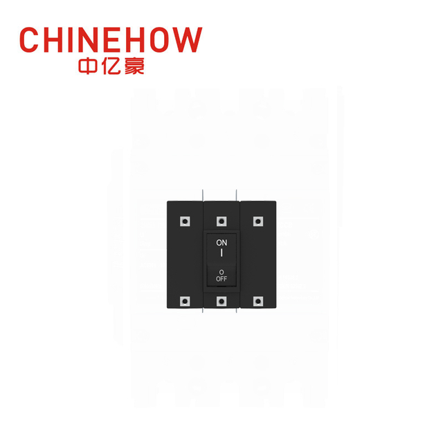 CVP-TH Гидравлический магнитный автоматический выключатель Плоский кулисный привод с винтом M4 с выступами 3P 