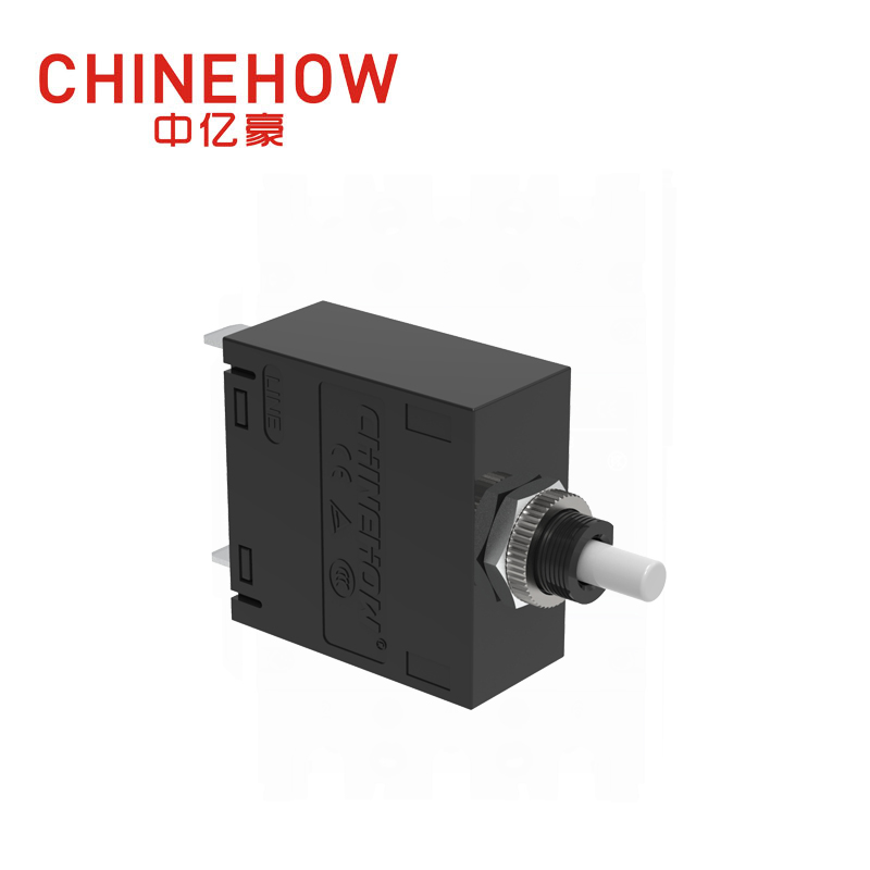 CVP-SM Гидравлический магнитный автоматический выключатель Нажмите для сброса привода с вкладкой (QC250) 1P Черный
