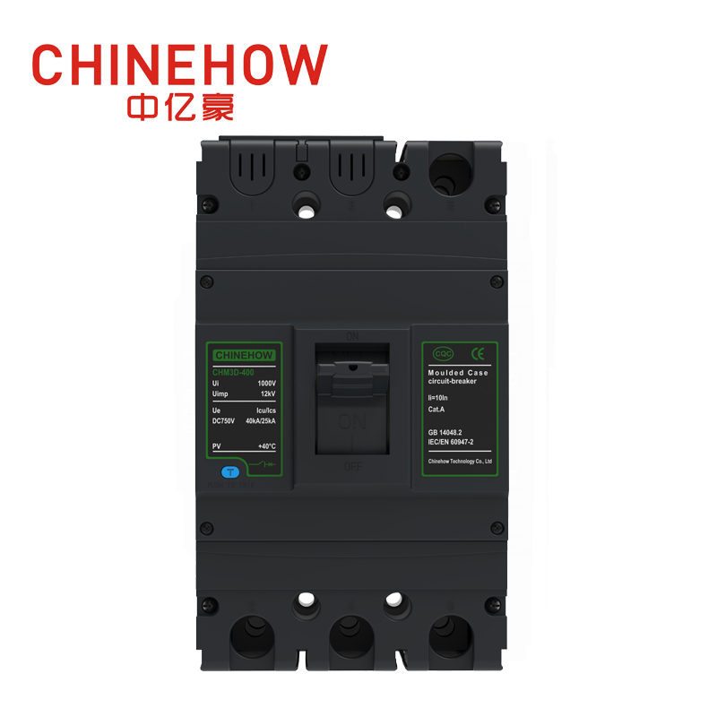 Автоматический выключатель в литом корпусе CHM3D-400/3