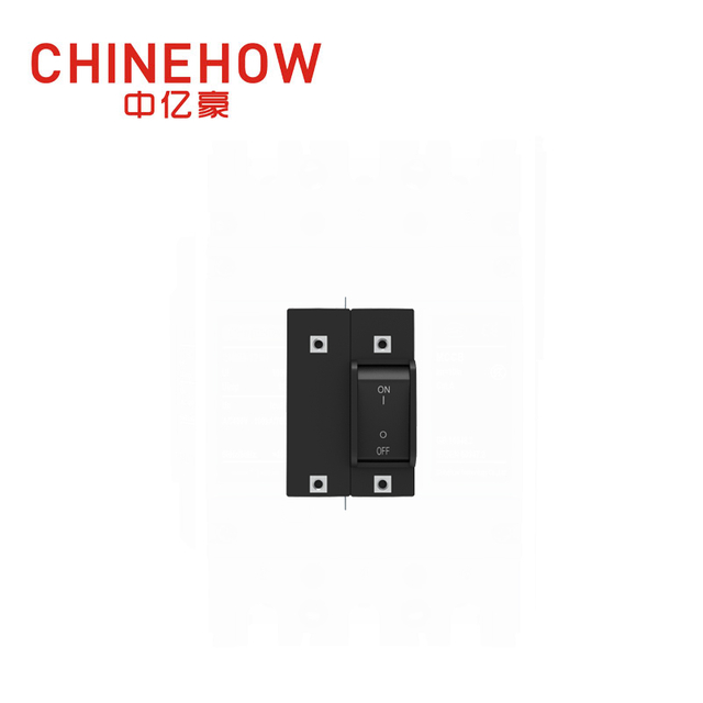 CVP-TH Гидравлический магнитный автоматический выключатель Угловой кулисный привод с защитным кожухом и винтовой шиной M5 2P