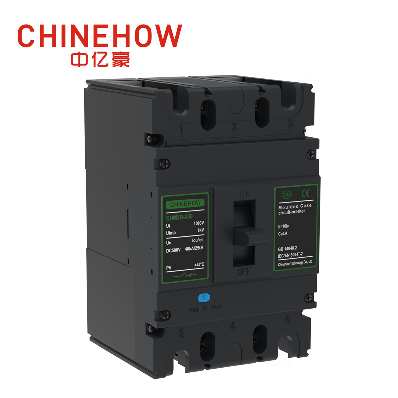 Автоматический выключатель в литом корпусе CHM3D-250/2