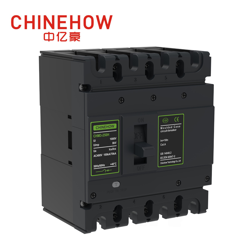 Автоматический выключатель в литом корпусе CHM3-250H/4