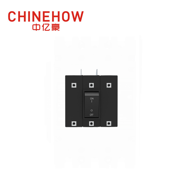 CVP-TH Гидравлический магнитный автоматический выключатель Угловой кулисный привод с винтом M4 с выступами 3P 