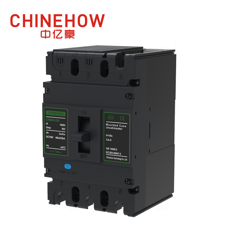 Автоматический выключатель в литом корпусе CHM3D-250/3