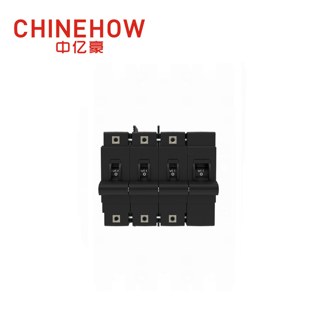 CVP-FR Гидравлический магнитный автоматический выключатель с длинной рукояткой, с винтом M5 и клеммными барьерами 3P + пульт дистанционного управления 