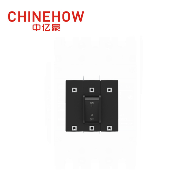 CVP-TH Гидравлический магнитный выключатель Угловой кулисный привод с защитным кожухом и винтовой шиной M5 3P 