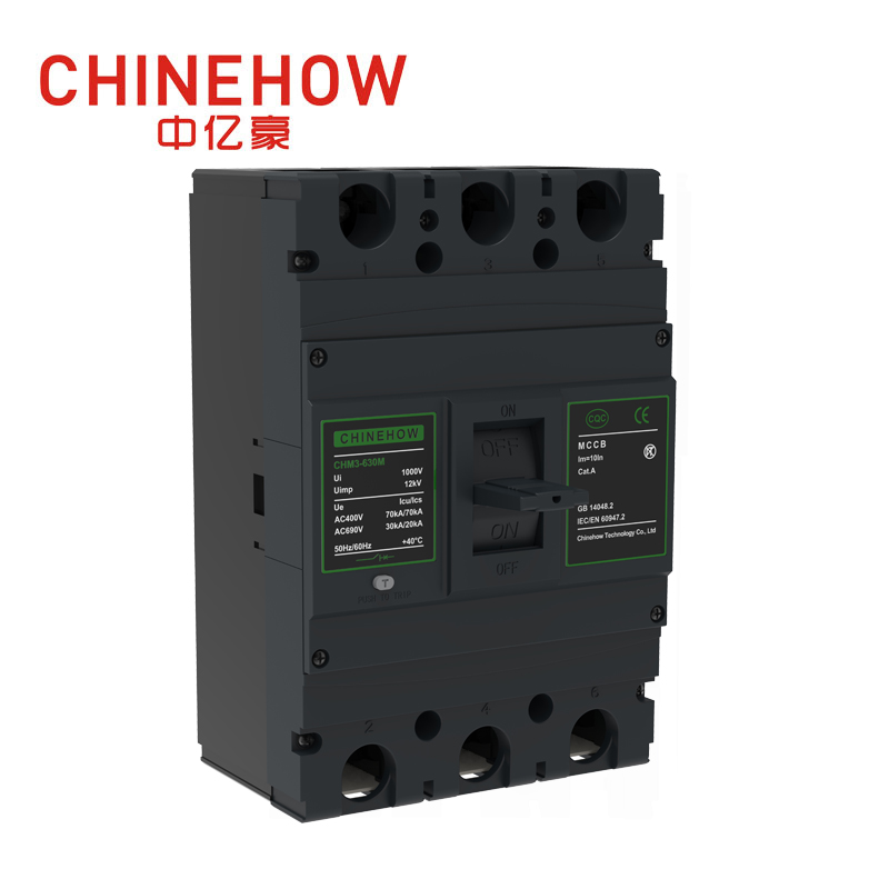 Автоматический выключатель в литом корпусе CHM3-630M/3