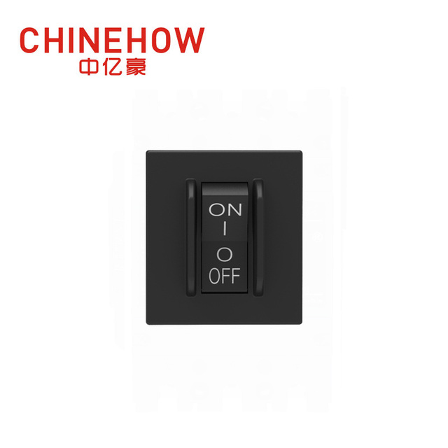 CVP-SM Гидравлический магнитный автоматический выключатель Угловой кулисный механизм с защитным приводом и винтовой шиной M4 2P Черный