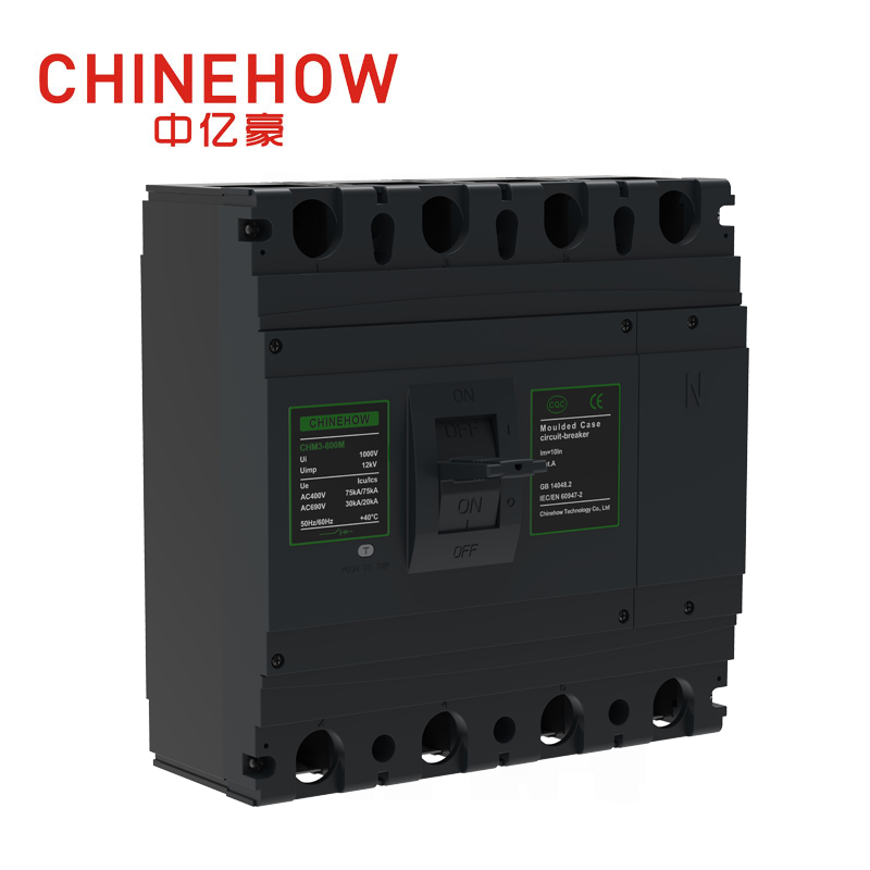 Автоматический выключатель в литом корпусе CHM3-800M/4