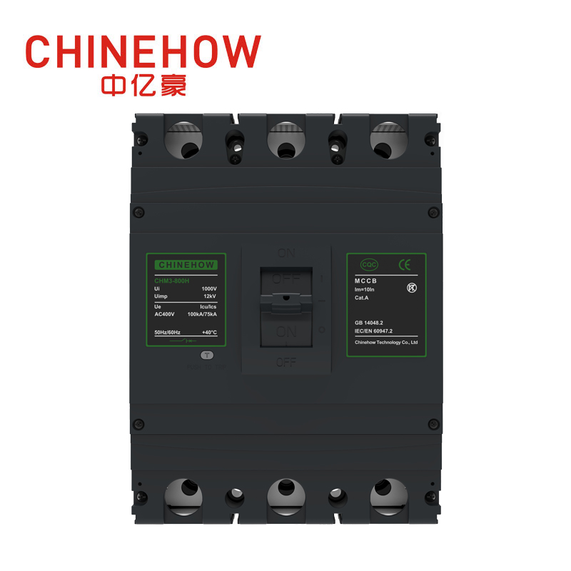 Автоматический выключатель в литом корпусе CHM3-800H/3