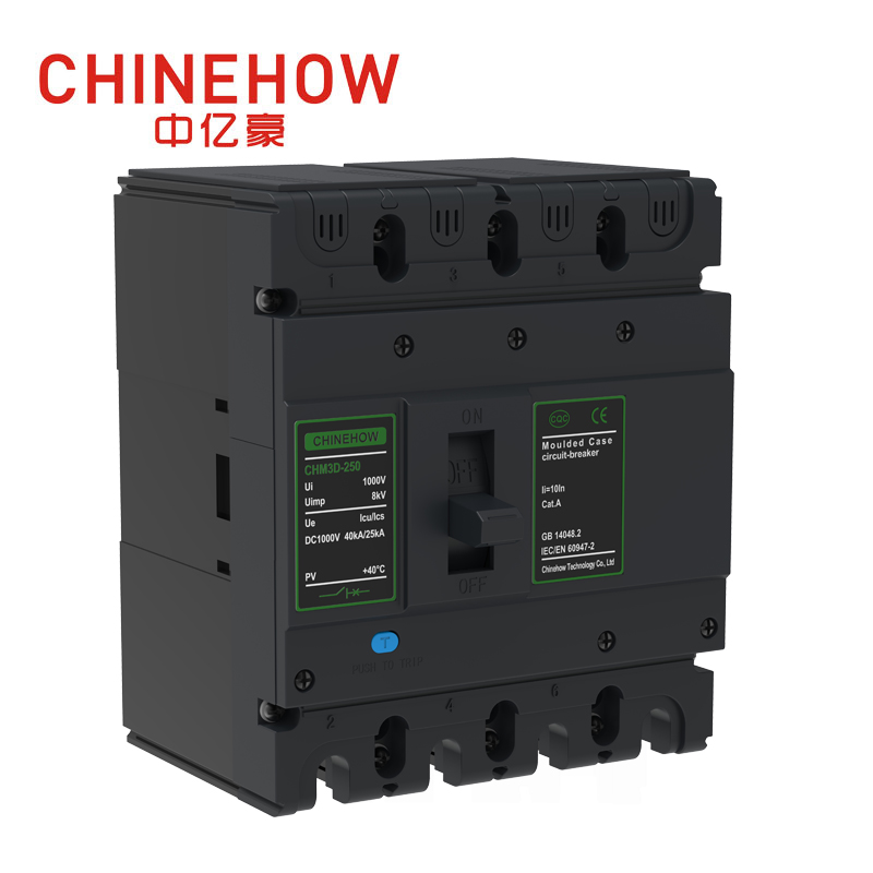 Автоматический выключатель в литом корпусе CHM3D-250/4