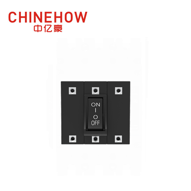 CVP-BM Угловой кулисный гидравлический магнитный автоматический выключатель с защитным приводом и винтовой шиной M4 3P 