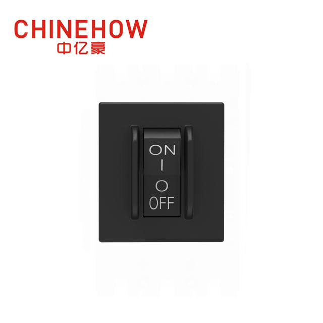 CVP-SM Угловой кулисный гидравлический магнитный автоматический выключатель с защитным приводом и вкладкой (QC250) 2P, черный