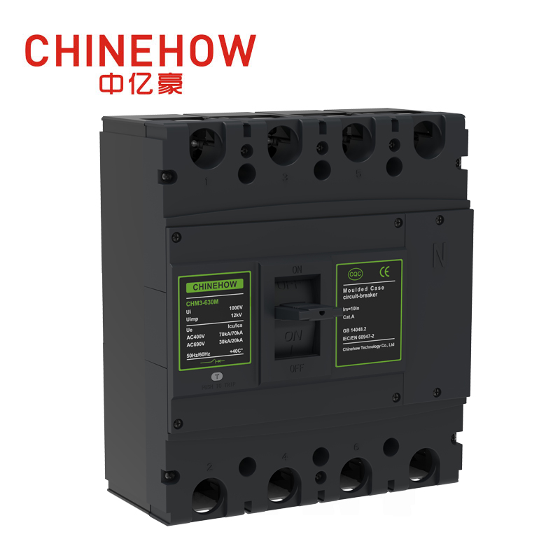 Автоматический выключатель в литом корпусе CHM3-630M/4