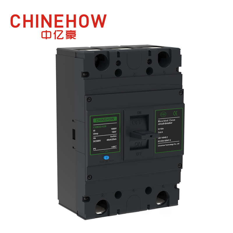 Автоматический выключатель в литом корпусе CHM3D-630/2