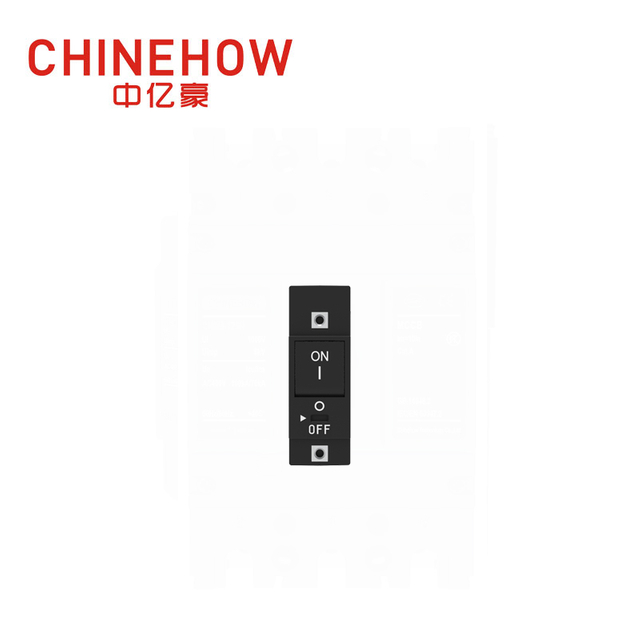 CVP-TH Гидравлический магнитный автоматический выключатель Плоский кулисный привод с защитным кожухом и винтом M4 с выступами 1P 